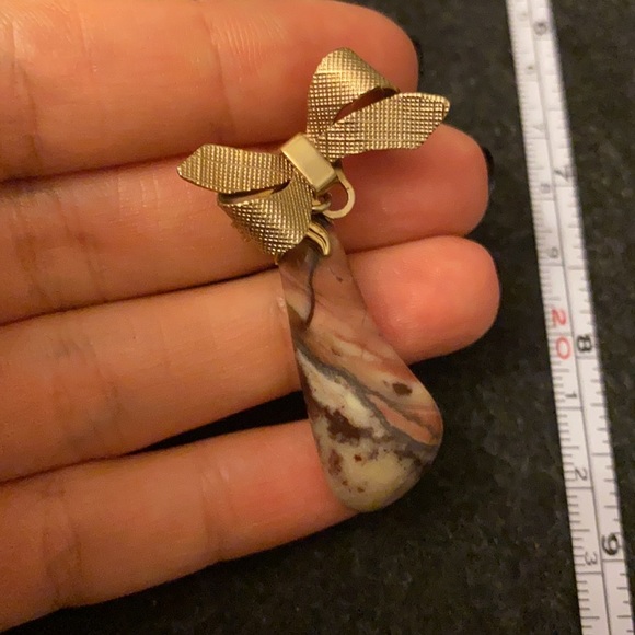 Brown Jasper Brooch/Pendant - Picture 5 of 6